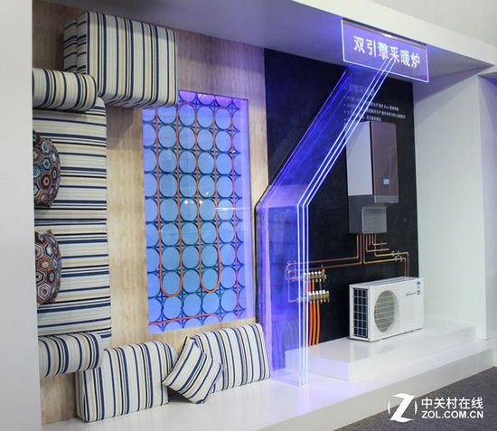 見證非凡采暖科技 萬和新品亮相中國供熱展