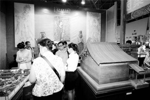 往屆太原佛博會現場。